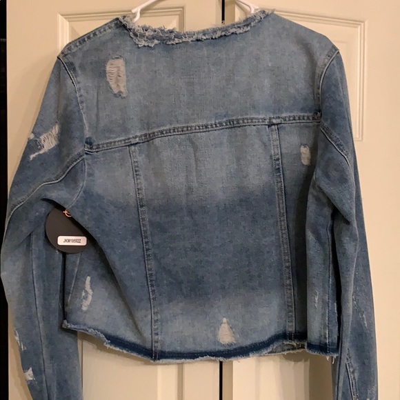 Distressed Jean Jacket - Picture 3 of 3